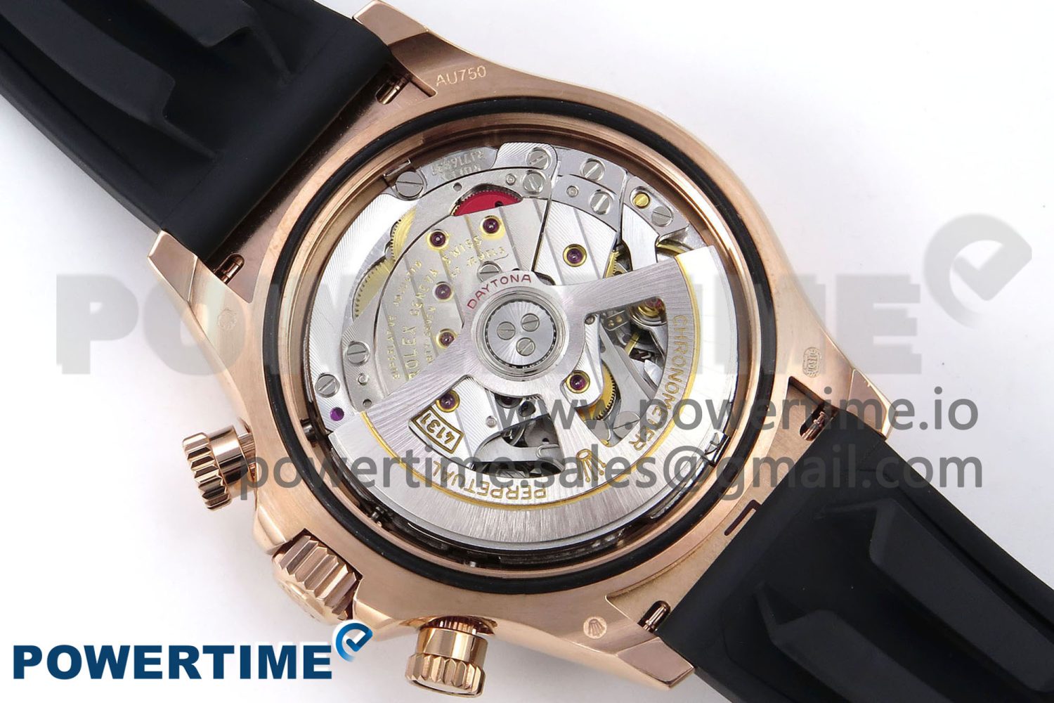 Daytona 126515 QF 1:1 Best Edition Black/RG Diamonds Dial on Oysterflex Strap SH4131 V5 - Image 10