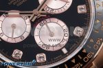 Daytona 126515 QF 1:1 Best Edition Black/RG Diamonds Dial on Oysterflex Strap SH4131 V5 - Image 5
