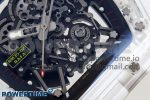 RM035-02 Transparent RMF 1:1 Best Edition Skeleton Dial on Transparent Rubber Strap RMAL1 - Image 5