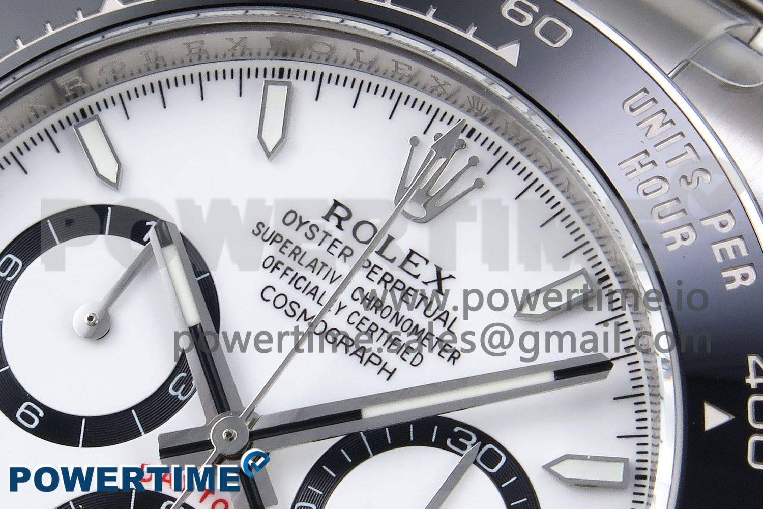 Daytona 126500 APSF 1:1 Best Edition 904L Steel White Dial on SS Braclet SH4131 - Image 4