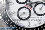 Daytona 126500 APSF 1:1 Best Edition 904L Steel White Dial on SS Braclet SH4131 - Image 5