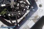 RM035-02 Transparent RMF 1:1 Best Edition Skeleton Dial on Black Rubber Strap RMAL1 - Image 5