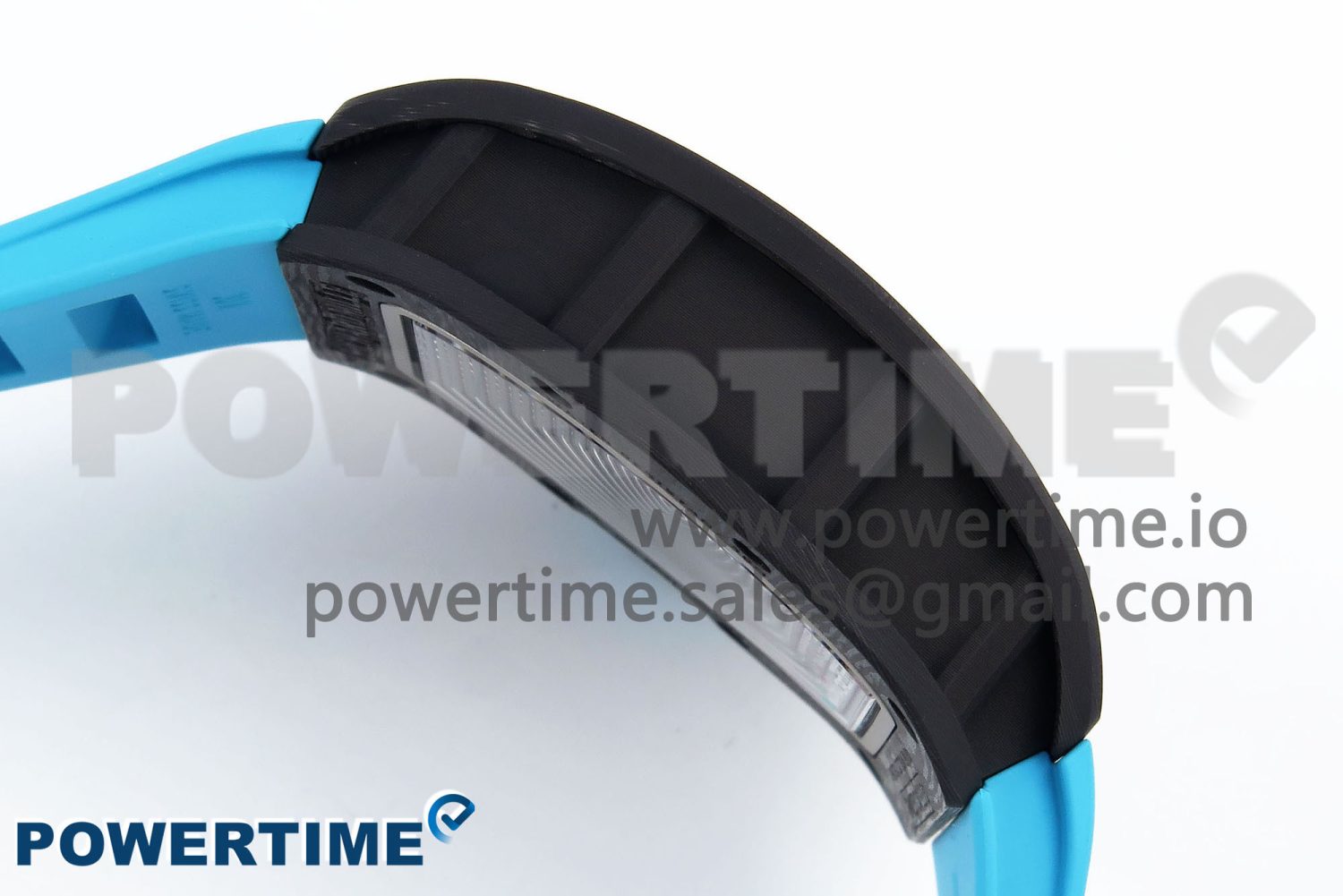 RM055 NTPT ZF 1:1 Best Edition Blue Bezel Blue Crown on Rubber Strap RMUL2 Super Clone - Image 6