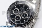 Daytona 126500 APSF 1:1 Best Edition 904L Steel Black Dial on SS Braclet SH4131 - Image 2