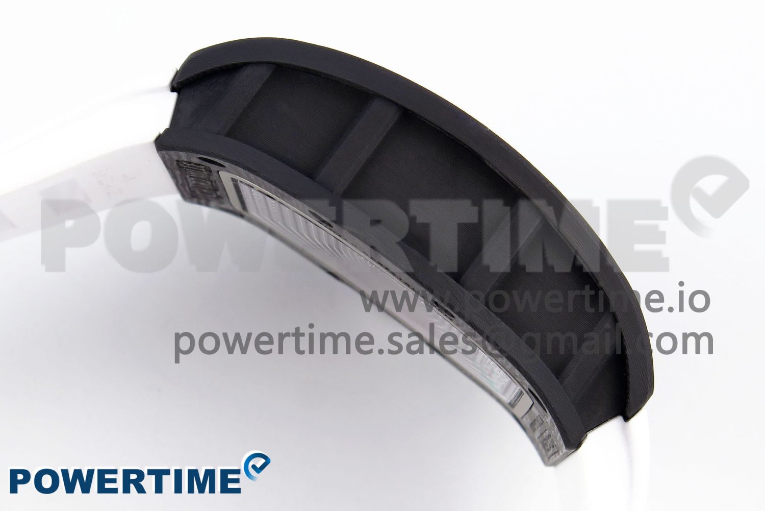 RM055 NTPT ZF 1:1 Best Edition Blue Bezel White Crown on Rubber Strap RMUL2 Super Clone - Image 6