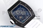 RM055 NTPT ZF 1:1 Best Edition Blue Bezel White Crown on Rubber Strap RMUL2 Super Clone - Image 8