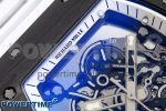 RM055 NTPT/Ti ZF 1:1 Best Edition White Bezel White Crown on Rubber Strap RMUL2 Super Clone - Image 9