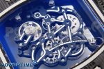 RM055 NTPT/Ti ZF 1:1 Best Edition White Bezel White Crown on Rubber Strap RMUL2 Super Clone - Image 11