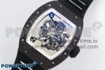RM055 NTPT/Ti ZF 1:1 Best Edition White Bezel Black Crown on Rubber Strap RMUL2 Super Clone - Image 2