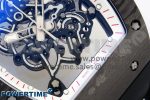RM055 NTPT/Ti ZF 1:1 Best Edition White Bezel Black Crown on Rubber Strap RMUL2 Super Clone - Image 10