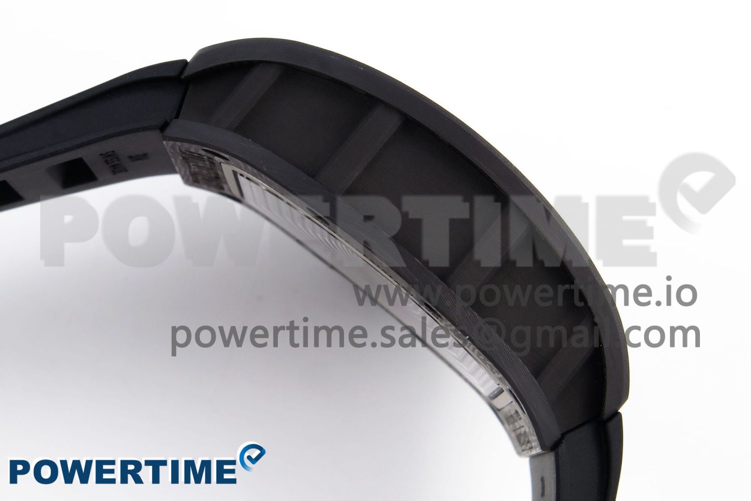 RM055 NTPT/Ti ZF 1:1 Best Edition White Bezel Black Crown on Rubber Strap RMUL2 Super Clone - Image 6