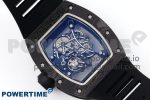 RM055 NTPT/Ti ZF 1:1 Best Edition White Bezel Black Crown on Rubber Strap RMUL2 Super Clone - Image 8
