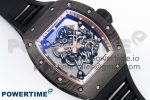 RM055 NTPT ZF 1:1 Best Edition Gold Bezel Black Crown on Rubber Strap RMUL2 Super Clone - Image 3