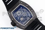 RM055 NTPT ZF 1:1 Best Edition Gold Bezel Black Crown on Rubber Strap RMUL2 Super Clone - Image 8