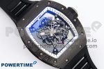 RM055 NTPT/Ti ZF 1:1 Best Edition White Bezel Black Crown on Rubber Strap RMUL2 Super Clone - Image 3