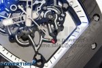 RM055 NTPT/Ti ZF 1:1 Best Edition White Bezel Black Crown on Rubber Strap RMUL2 Super Clone - Image 10