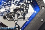 RM055 NTPT/Ti ZF 1:1 Best Edition Black Bezel Black Crown on Rubber Strap RMUL2 Super Clone - Image 10