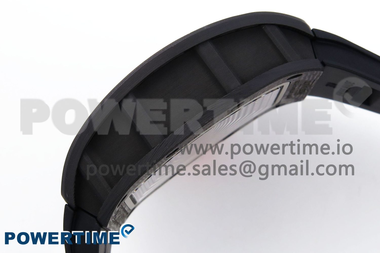 RM055 NTPT ZF 1:1 Best Edition White Bezel Red Crown on Black Rubber Strap RMUL2 Super Clone - Image 6