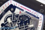 RM055 NTPT ZF 1:1 Best Edition White Bezel Red Crown on White Rubber Strap RMUL2 Super Clone - Image 9