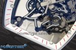 RM055 NTPT ZF 1:1 Best Edition White Bezel Red Crown on White Rubber Strap RMUL2 Super Clone - Image 10