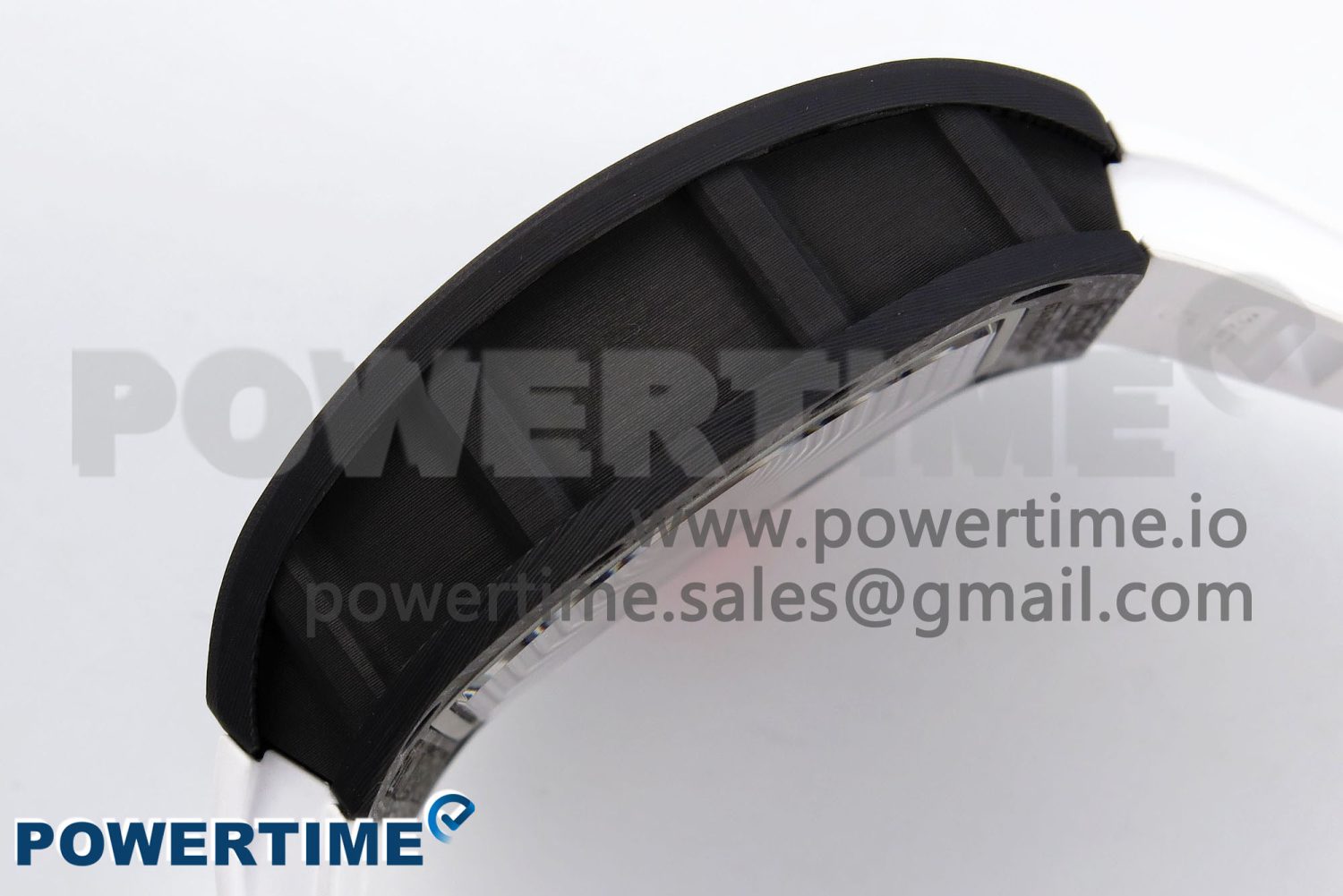 RM055 NTPT ZF 1:1 Best Edition White Bezel Red Crown on White Rubber Strap RMUL2 Super Clone - Image 6