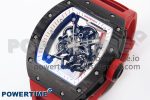 RM055 NTPT ZF 1:1 Best Edition White Bezel Red Crown on Red Rubber Strap RMUL2 Super Clone - Image 3