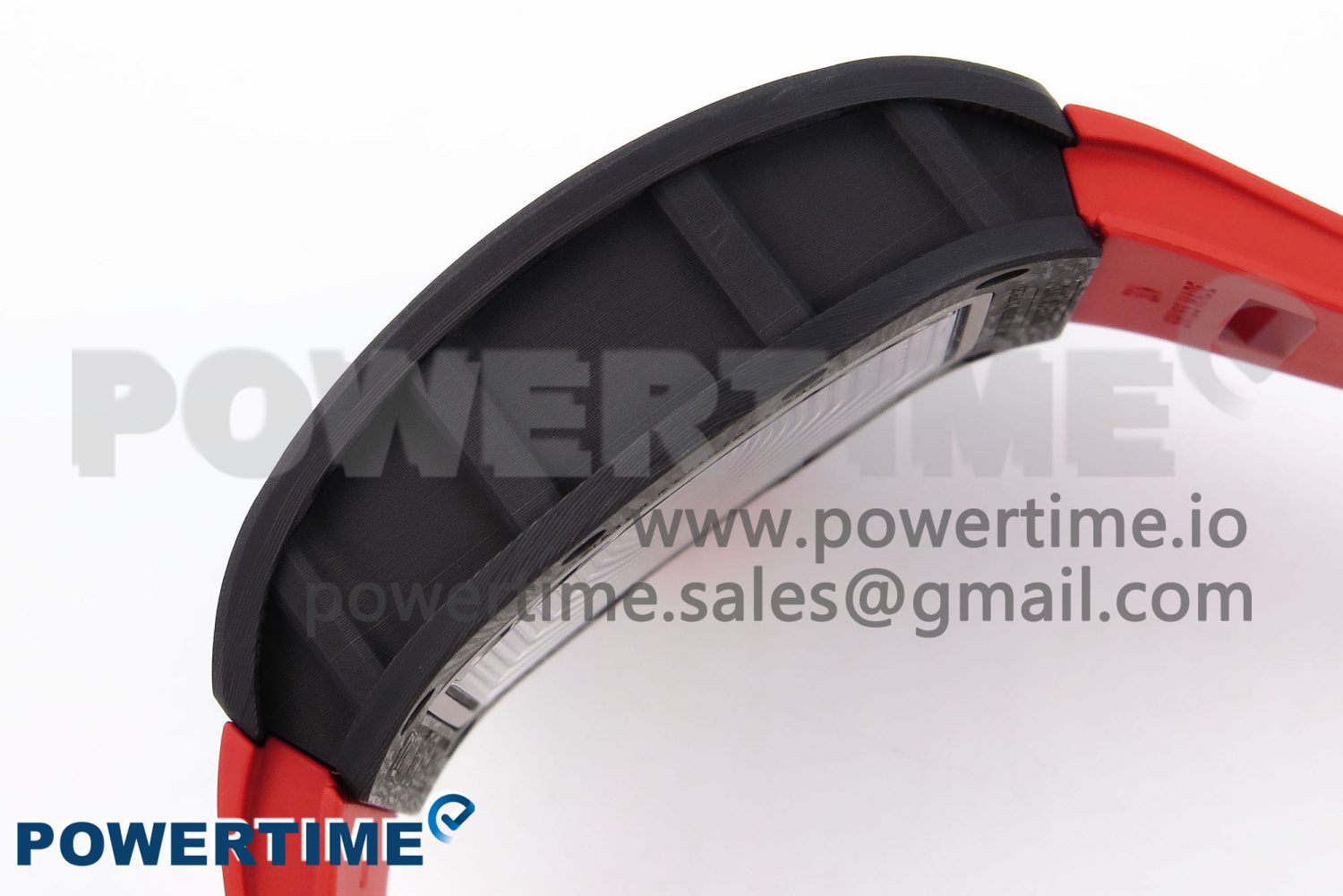 RM055 NTPT ZF 1:1 Best Edition White Bezel Red Crown on Red Rubber Strap RMUL2 Super Clone - Image 6