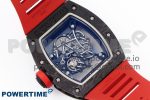 RM055 NTPT ZF 1:1 Best Edition White Bezel Red Crown on Red Rubber Strap RMUL2 Super Clone - Image 4