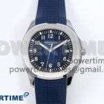 Aquanaut 5168G SS ZF 1:1 Best Edition Blue Dial on Blue Rubber Strap 330CS V2