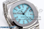 Nautilus 5711 3KF 1:1 Best Edition Tiffany Blue Dial on SS Bracelet A324 Super Clone V2 - Image 2