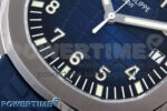 Aquanaut 5168G SS ZF 1:1 Best Edition Blue Dial on Blue Rubber Strap 330CS V2 - Image 5