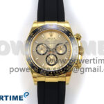 Daytona 126518 APSF 1:1 Best Edition YG Dial on Oysterflex Strap SH4131 (Gain Weight)