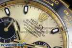 Daytona 116518 LN ZF 1:1 Best Edition YG/Black Dial on Oysterflex Strap SH4130 (Gain Weight) - Image 4
