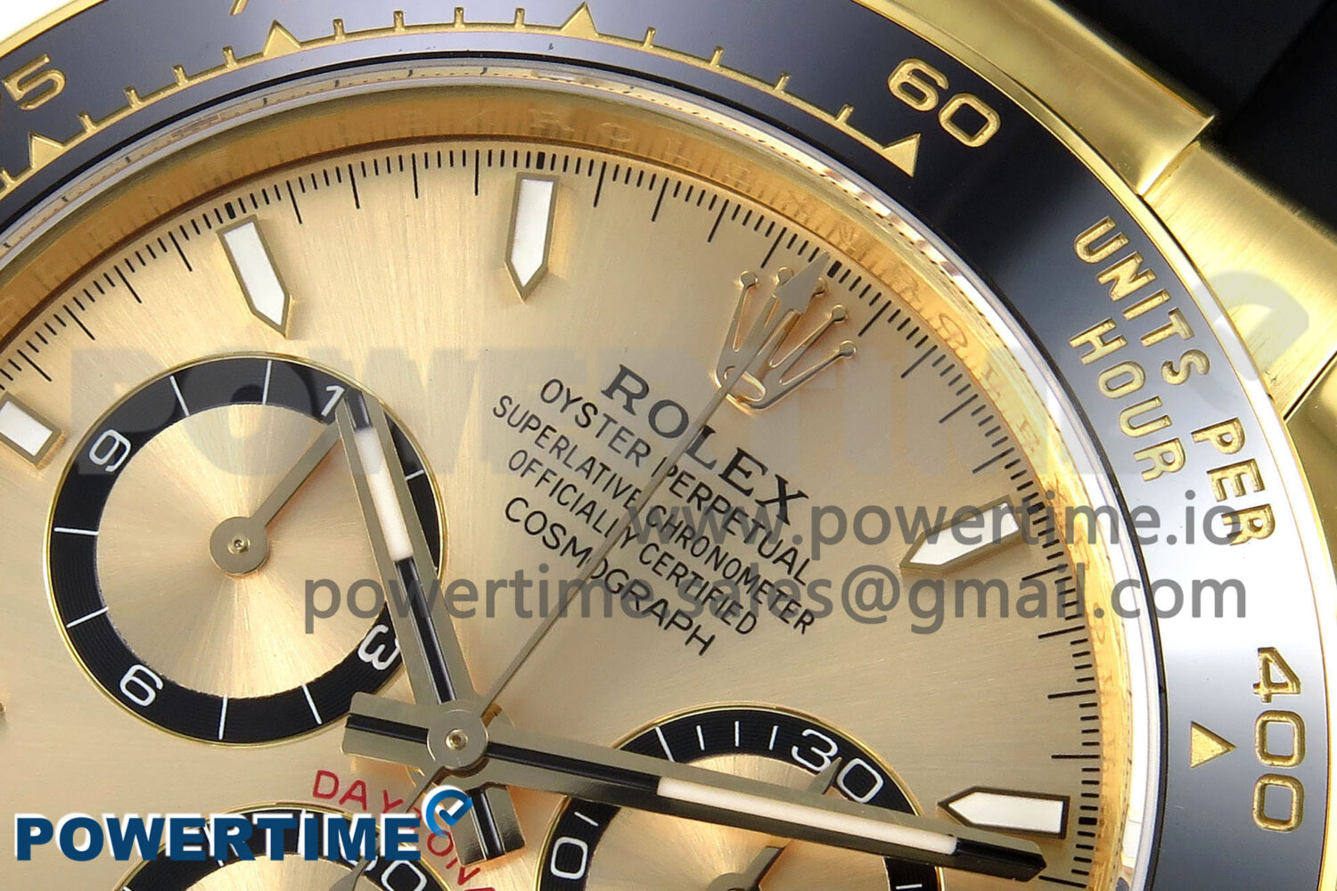 Daytona 126518 APSF 1:1 Best Edition YG Dial on Oysterflex Strap SH4131 (Gain Weight) - Image 4