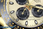 Daytona 116518 LN ZF 1:1 Best Edition YG/Black Dial on Oysterflex Strap SH4130 (Gain Weight) - Image 5