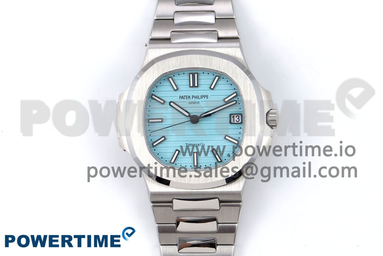 Nautilus 5711 3KF 1:1 Best Edition Tiffany Blue Dial on SS Bracelet A324 Super Clone V2 - Image 1