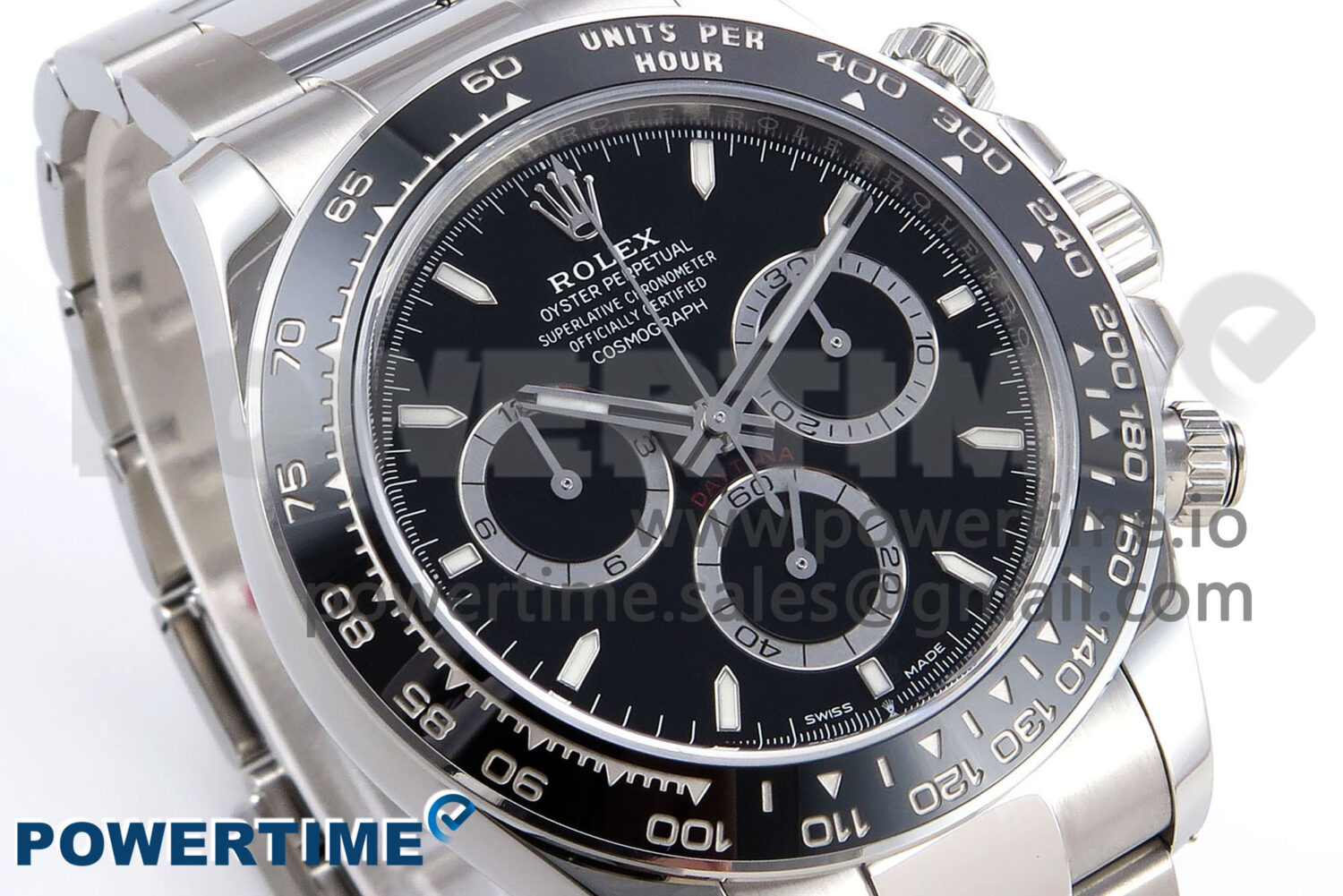Daytona 126500 VSF 1:1 Best Edition 904L Steel Black Dial on SS Braclet DD4131 - Image 3