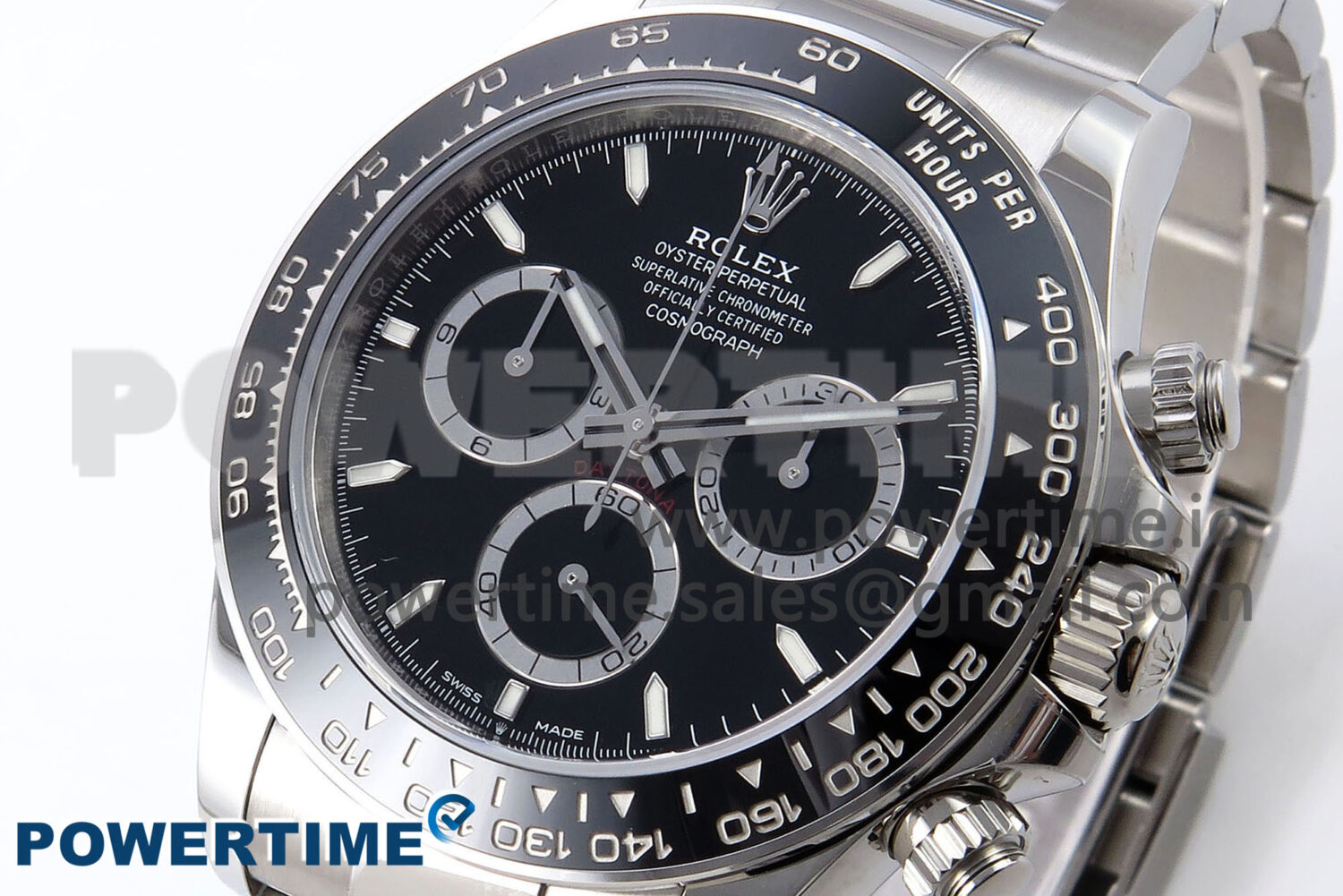 Daytona 126500 VSF 1:1 Best Edition 904L Steel Black Dial on SS Braclet DD4131 - Image 2