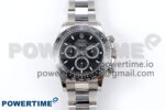 Daytona 126500 VSF 1:1 Best Edition 904L Steel Black Dial on SS Braclet DD4131