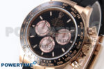 Daytona 126515 QF 1:1 Best Edition Black/RG Dial on Oysterflex Strap SH4131 V6 (Weighted) - Image 2