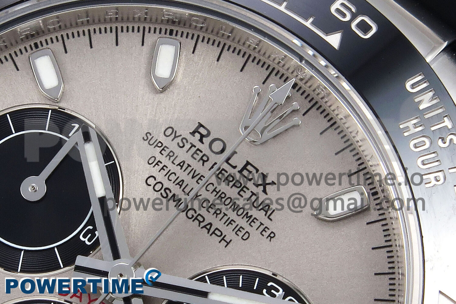 Daytona 116519 LN ZF 1:1 Best Edition Gray Dial on Oysterflex Strap SH4130 (Gain Weight) - Image 4