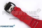 RM035-02 Red NTPT ZF 1:1 Best Edition Skeleton Dial on Red Rubber Strap RMAL1 Super Clone V6 - Image 12
