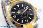 Explorer 124273 36mm 904L Steel VSF 1:1 Best Edition Black Dial on SS/YG Bracelet VS3230 - Image 3