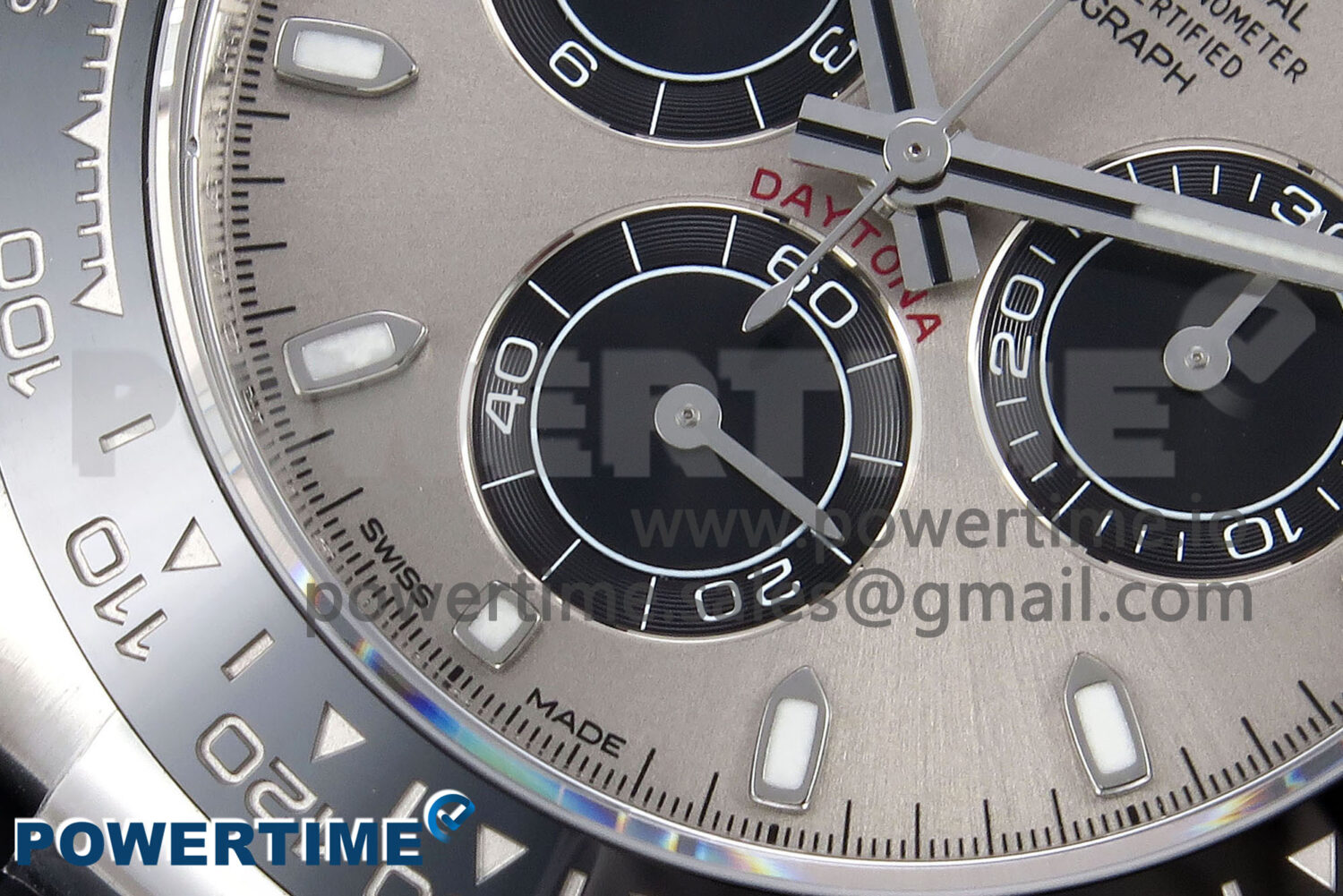 Daytona 116519 LN ZF 1:1 Best Edition Gray Dial on Oysterflex Strap SH4130 (Gain Weight) - Image 5