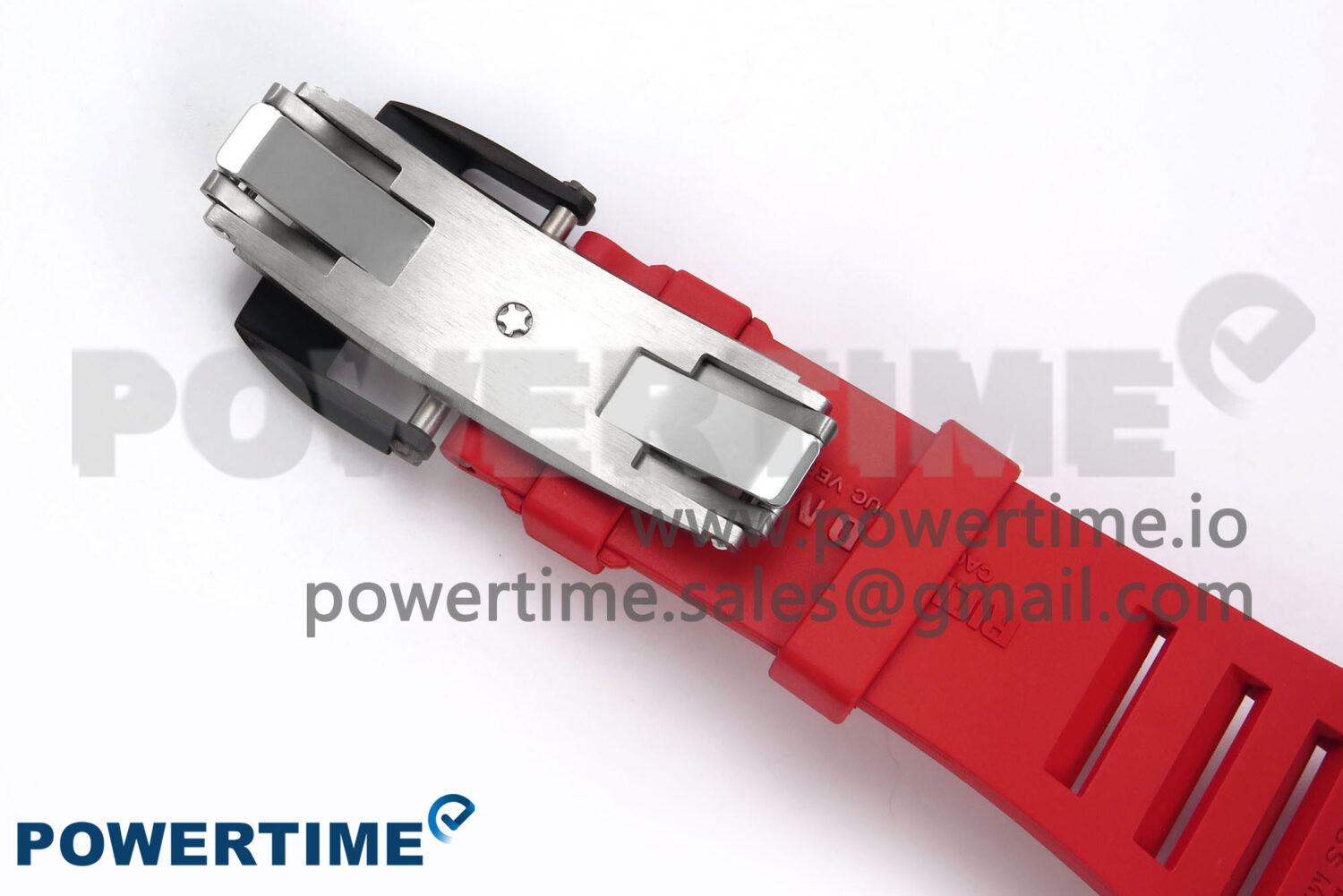 RM035-02 Red NTPT ZF 1:1 Best Edition Skeleton Dial on Red Rubber Strap RMAL1 Super Clone V6 - Image 13