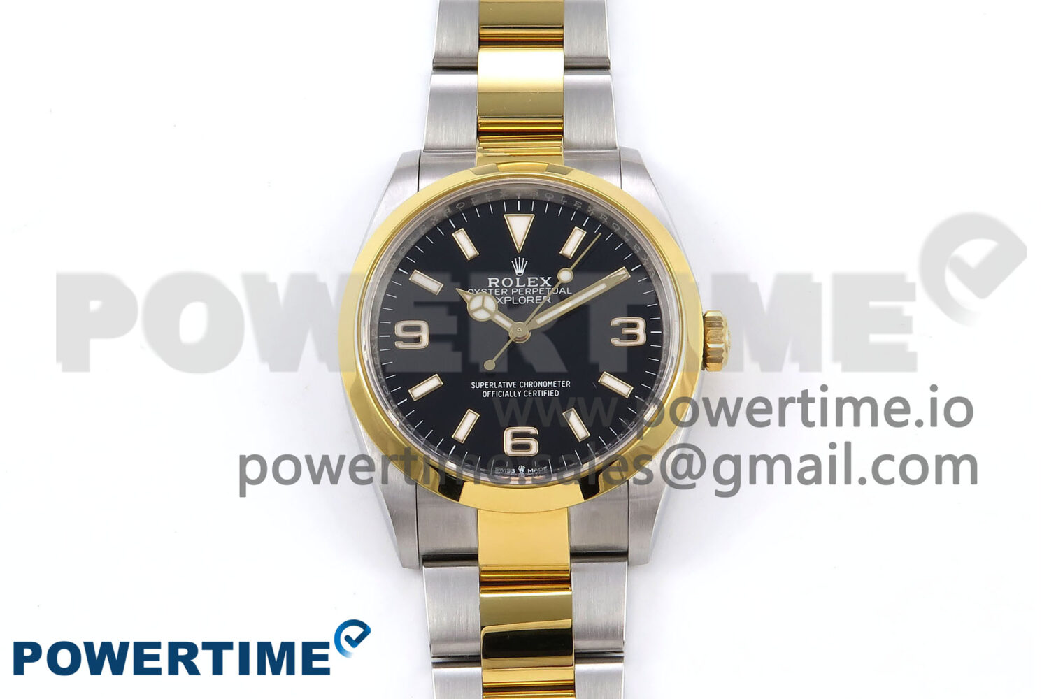Explorer 124273 36mm 904L Steel VSF 1:1 Best Edition Black Dial on SS/YG Bracelet VS3230 - Image 1