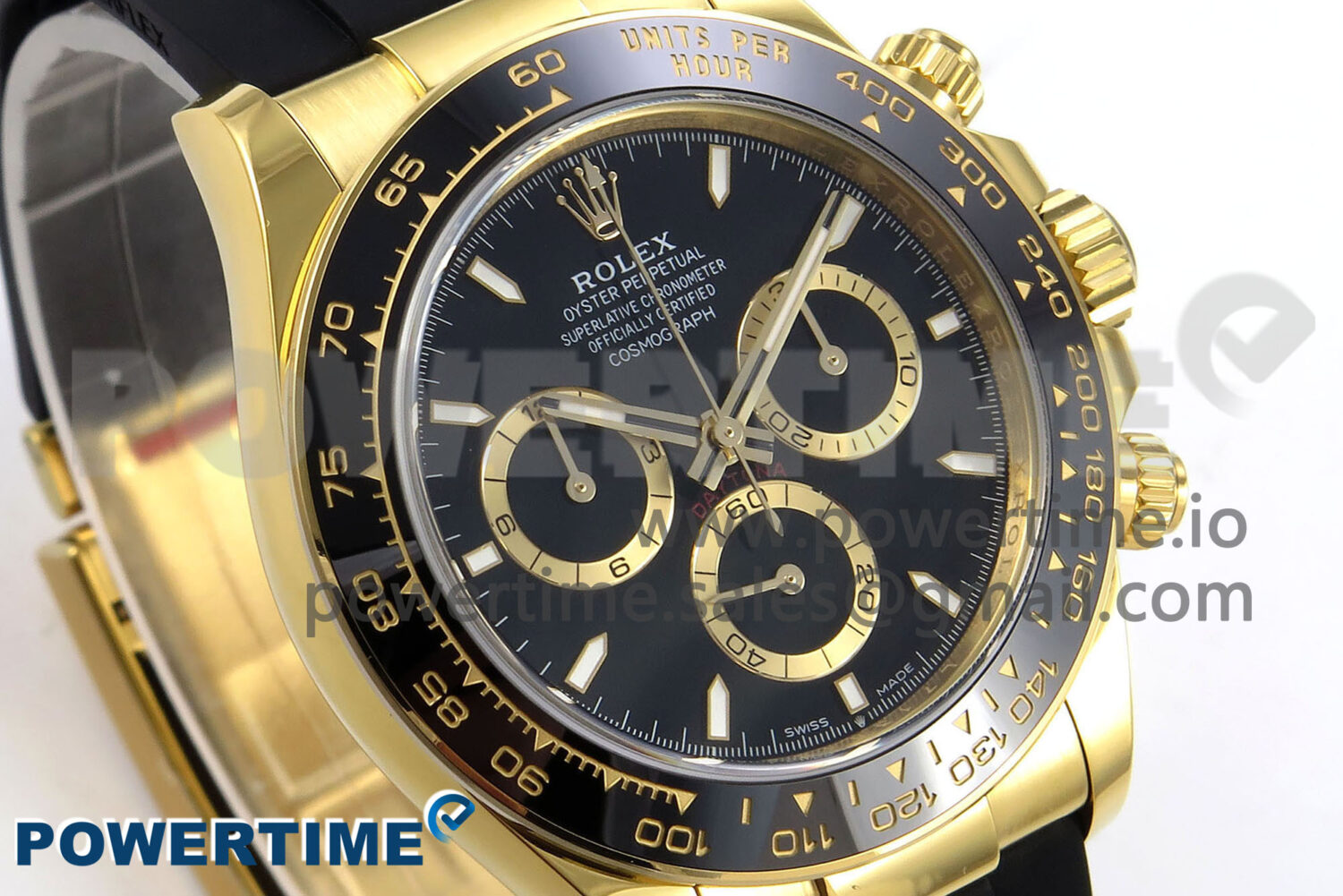 Daytona 126518 APSF 1:1 Best Edition Black Dial on Oysterflex Strap SH4131 (Gain Weight) - Image 3