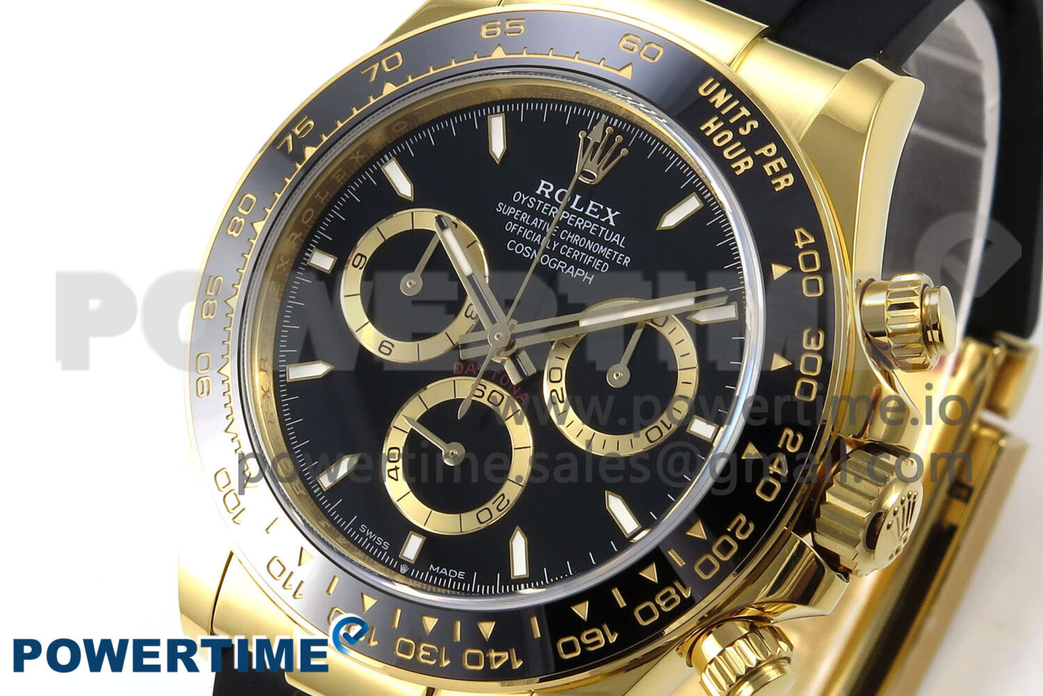 Daytona 126518 APSF 1:1 Best Edition Black Dial on Oysterflex Strap SH4131 (Gain Weight) - Image 2