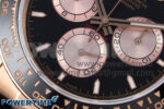 Daytona 126515 QF 1:1 Best Edition Black/RG Dial on Oysterflex Strap SH4131 V6 (Weighted) - Image 5