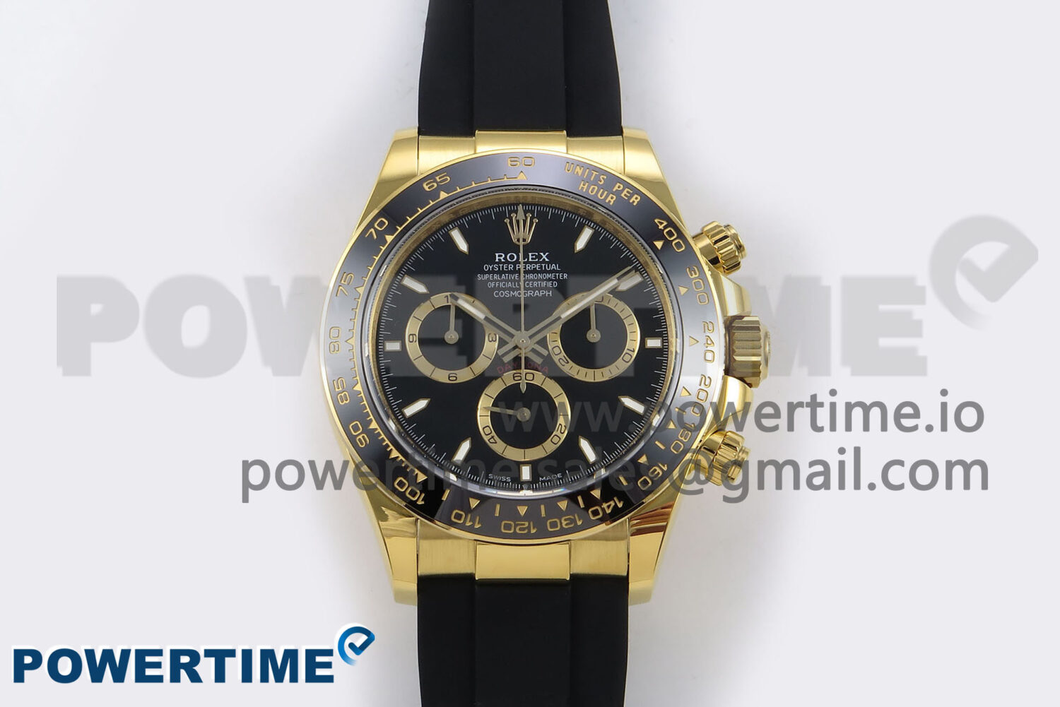 Daytona 126518 APSF 1:1 Best Edition Black Dial on Oysterflex Strap SH4131 (Gain Weight) - Image 1
